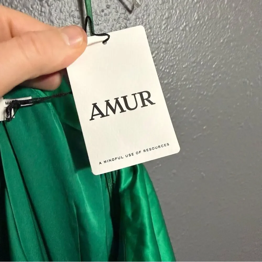 AMUR NWT Yaretzi One Shoulder Dress Size 2 - Picture 11 of 12